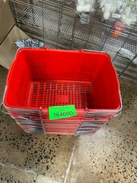 Lot Of 18 Shopping Baskets