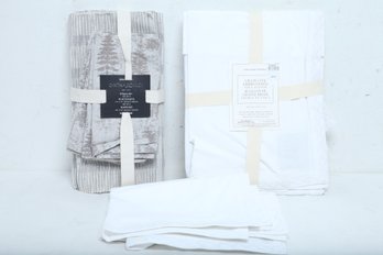 2 Sets Of New Table Linen: Placemats, Napkins, Table Runner, Etc.