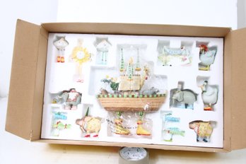 Department 56 Krinkles Patience Brewster - Noah's Ark Set Of 13 - New Old Stock