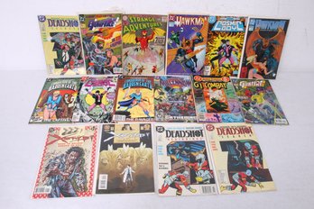 Group Of DC Comic Books Incl Strange Adventures Feat. Menace, Hawkman, G.I. Combat, Xombi & More