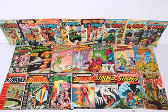 Group Of DC Comic Books Incl G.I. Combat, Strange Adventures, & More