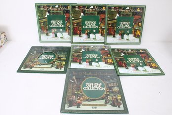 Department 56 Heritage Village - The 12 Months Of Christmas Group Of Calendars 1992, 1993