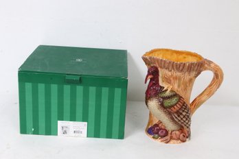 Department 56 Turkey Pitcher - New Old Stock