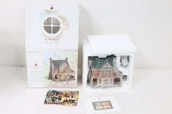 Department 56 Season's Bay 1st Edition The Side Porch Cafe Lighted Hand Painted Building - New Old Stock