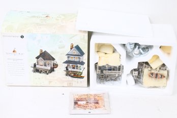 Department 56 Seasons Bay - East Cape Cottages Set Of 2 - New Old Stock