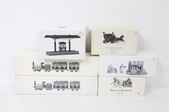 Group Of Department 56 Heritage Village Collection Figurines