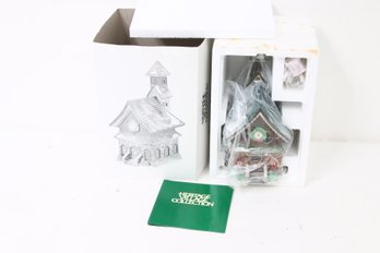 Department 56 North Pole Series - North Pole Chapel - Hand Painted Lighted New Old Stock