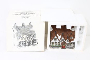 Department 56 Dickens Village Series - Nicholas Nickleby Wackford Squeers Boarding School - New Old Stock