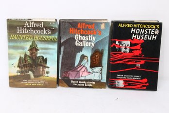 Group Of 3 Alfred Hitchcock Hardcover Books