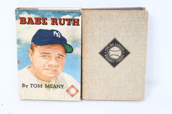 Pair Of Babe Ruth By Tom Meany Books