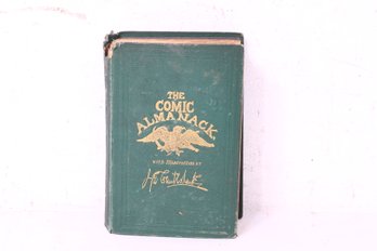 Antique Book 'The Comic Almanac 1844-53' Illustrated By Cruikshank
