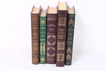 Group Of Franklin Library Leather Bound Hardcover Books - All Unread