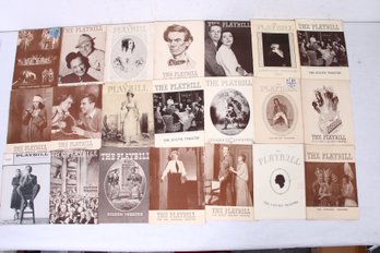 Group Of Rare Antique The Playbill Theatre Booklets From 1930's To 1940's