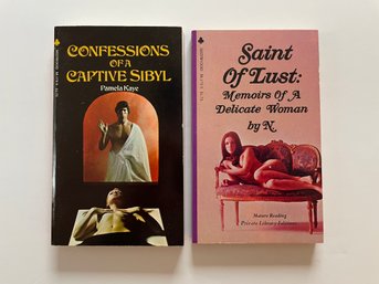 2 Midwood Books 175-9: Confessions Of A Captive Sibyl By Pamela Kaye 175-5: Saint Of Lust By N