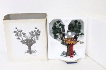 Department 56 The Original Snow Village Treetop Tree House - New Old Stock
