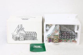 Department 56 Heritage Village North Pole Series - Mrs Clause Greenhouse Building - New Old Stock