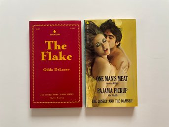 2 Midwood Books 1969 37-329: One Man's Meat By James Miller  Pajama Pickup By Vin Fields & 37-336: The Flake B