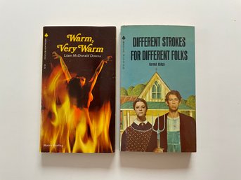 2 Midwood Books 1970 125-44: Warm, Very Warm By Liam Mcdonald Downs & 125-39: Different Strokes For Different