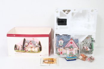 Department 56 The Original Snow Village - Celebrate Love - Hearts & Blooms Cottage - New Old Stock