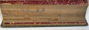 Circa 1860 Fore Edge Painting Of Venise On THE POETICAL WORKS OF SIR WALTER SCOTT, BART. EDITED, WITH A CRITIC