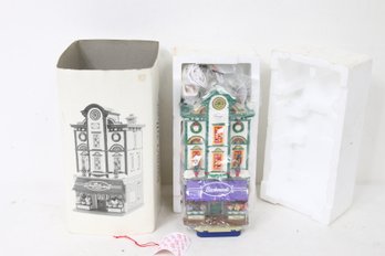 Department 56 The Original Snow Village ' Bachman's Flower Shop ' Lighted Hand Painted - New Old Stock