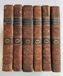 1809-1818 Six Volumes Set Of MEMOIRS OF THE LIFE AND WRITINGS 0 F BENJAMIN FRANKLIN