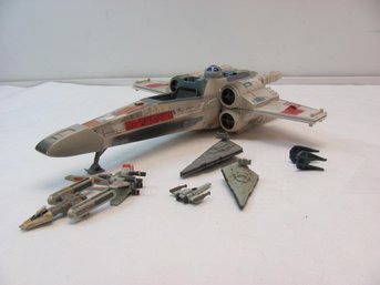 1995 Star Wars Snow Speed And Various Ships