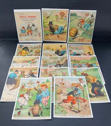 13 Full Color Prints From 1923 H. R. Garis,  UNCLE WIGGILY Illust.  By Lang Campbell