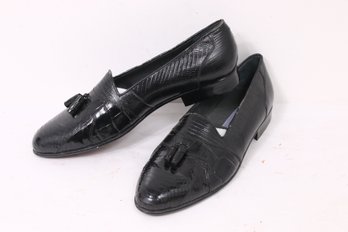 Stacy Adams Genuine Snake Skin Men's Loafers Size 13M