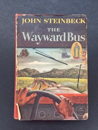John Steinbeck, 1947 , The Wayward Bus, HC DJ ,