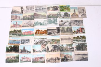 Large Group Of Danbury CT Antique Postcards - From Early 1900's To 1940's