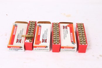 3 Boxes Of Winchester Empty Shells Rifle Cartridges