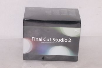 Apple Final Cut Studio 2 HD Retail MA886Z/A - NEW SEALED IN PLASTIC