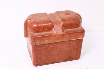 Antique Armored Plastic Co. Fiberglass Car Battery Box