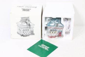 Department 56 Heritage Village North Pole Series - Beard Barber Shop Building - New Old Stock