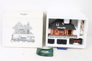 Department 56 Heritage Village Dickens Village Series - Chadbury Station &train - New Old Stock