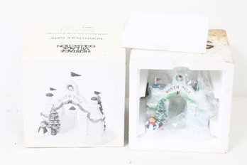 Department 56 Heritage Village North Pole Series - North Pole Gate - New Old Stock