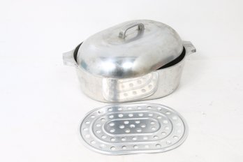 Vintage MAGNALITE GHC Aluminum Roaster With Lid - Approx 15 Quarts