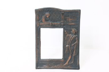 Vintage Romeo & Juliet Brass Picture Frame