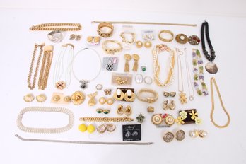 Large Group Of High Quality Costume Fashion Jewelry - Included Some Designer Pieces