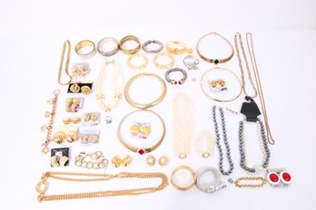 Large Group Of High Quality Costume Fashion Jewelry - Some Designer Pieces Included