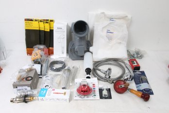 Large Group Of Plumbing Accessories Tools Parts Including JADO Valve