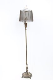 Vintage Metal Floor Standing Lamp