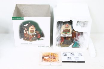 Department 56 Alpine Village Series GRAIN MILL Hand Painted Lighted - New Old Stock