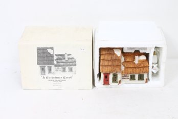 Department 56 A Christmas Carol Dickens Village Series Home Of Bob Cratchit & Tiny Tim - New Old Stock