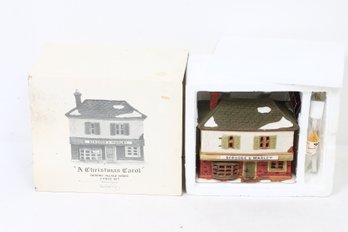 Department 56 A Christmas Carol Dickens Village Series Home Of Scrooge & Marley - New Old Stock