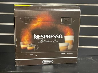 DeLonghi Nespresso Lattissima One Coffee And Espresso Maker