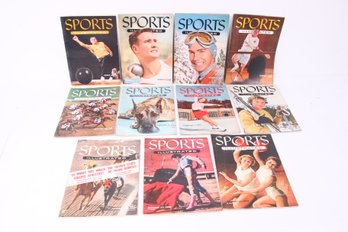 Group Of 1955 Sports Illustrated Magazines