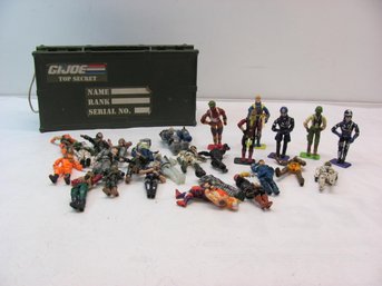1980's & 90's Hasbro Figures With GI Joe Box