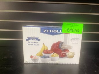 Zeroll Model 3010R Frozen Fruit Dessert Maker